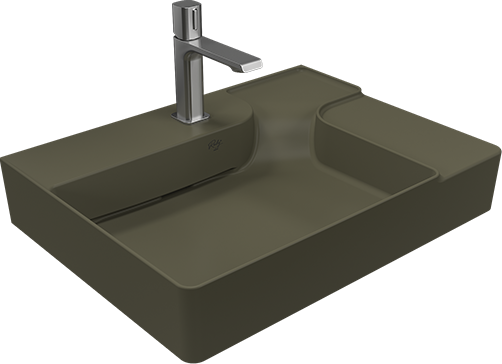 Ruby Flow Tezgah Üzeri Lavabo 60x45 cm